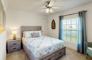 4 bedrooms, iron/ironing board, free WiFi, bed sheets