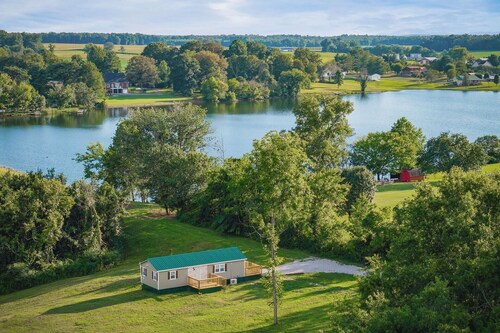 Tiny House with lake view and large yard