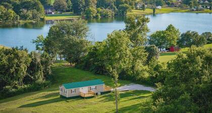 Tiny House with lake view and large yard