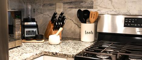 Microwave, oven, stovetop