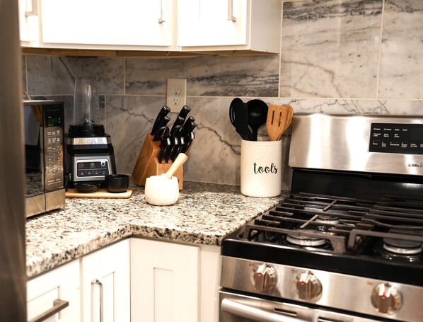 Microwave, oven, stovetop