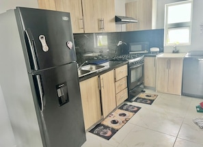 Microwave, oven, stovetop