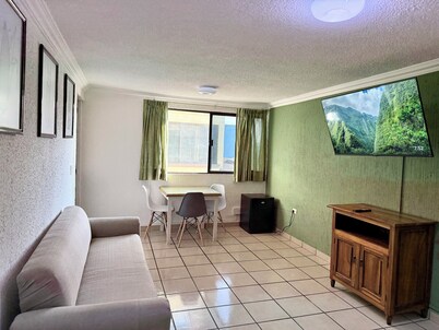 Centrally located apartment on the banks of the river