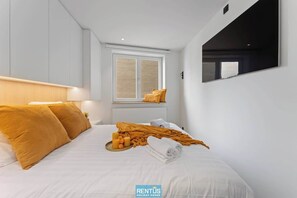 2 chambres, bureau, lit parapluie, Wi-Fi