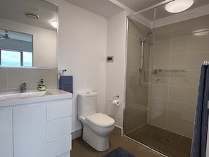 Towels, soap, toilet paper