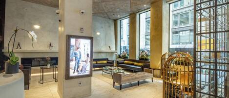 Lobby sitting area