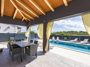 Outdoor dining - Vacation home S&V by Interhome (Štinjan)