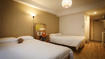 Camas com colchões de espuma com sistema de memória, escrivaninha