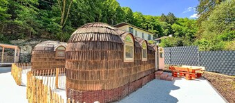 Bonito apartamento en villa para 4 personas con mascotas permitida y aparcamiento