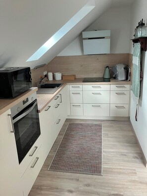 Fridge, microwave, oven, stovetop - Vacation apartment in the beautiful Emsland. Ideal for excursions (Dörpen)