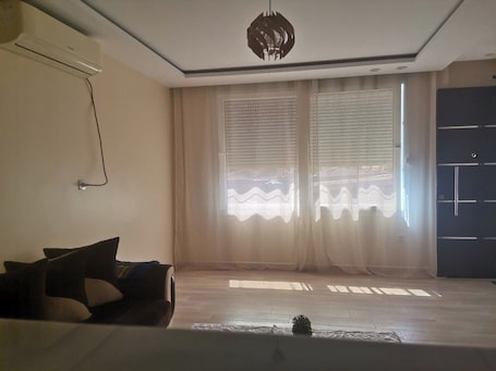 Living area. Self-contained apartment in villa