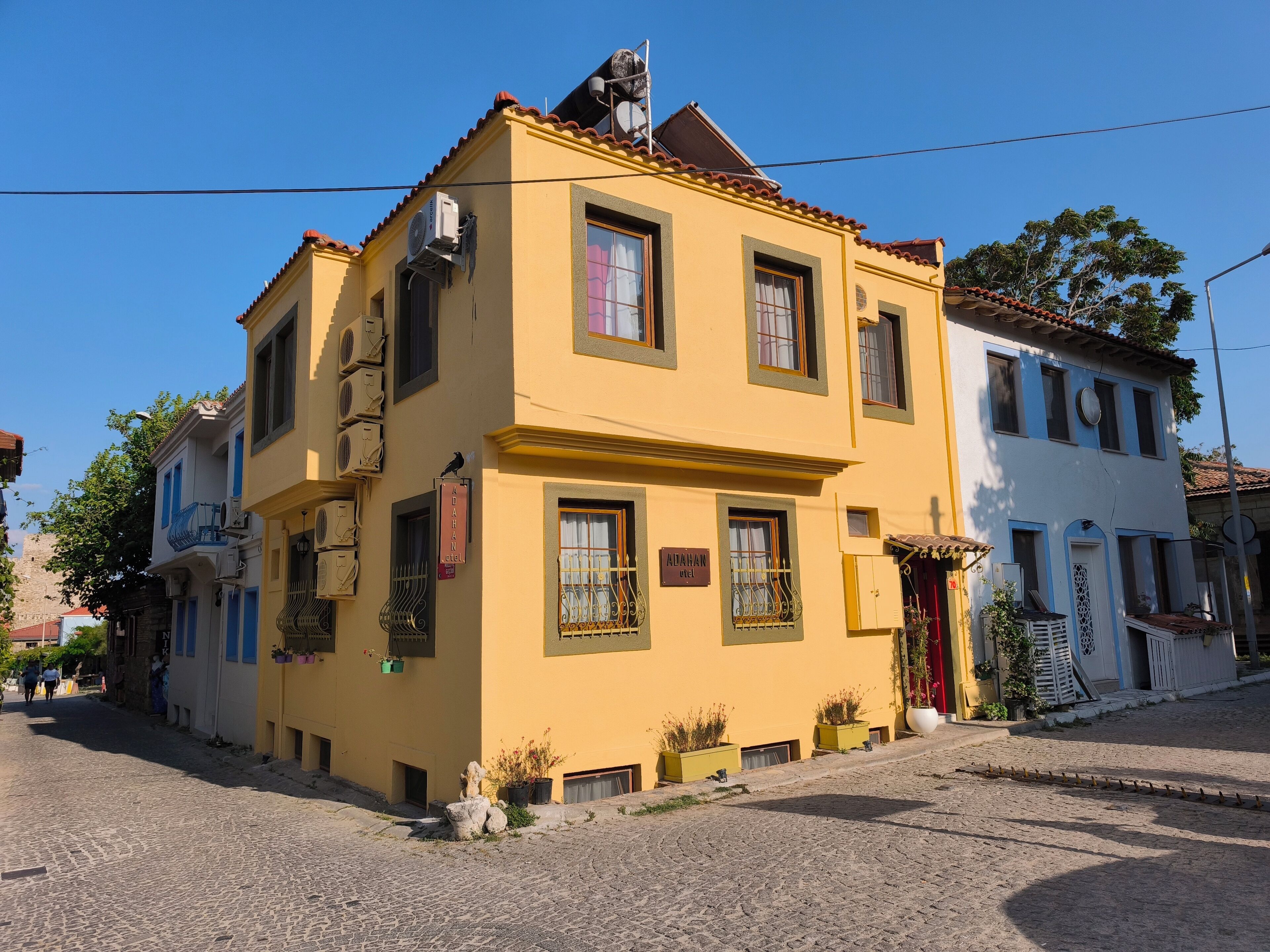 Façade de l’hébergement