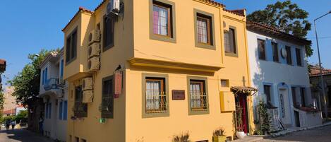 Façade de l’hébergement