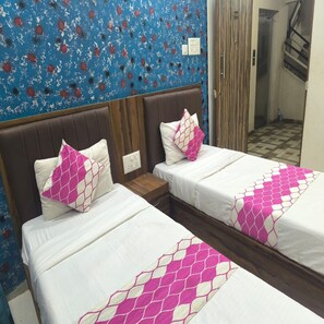 Premium bedding, free WiFi, bed sheets