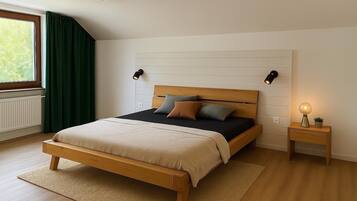 3 sovrum, wi-fi och sÀngklÀder