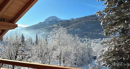 Chalet La Luge with exceptional view, Serre Chevalier 05240 La Salle les Alpes