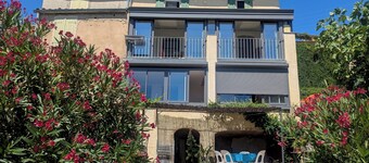 Apartment with panoramic views and terrace, close to Verdon canyon & Moustier