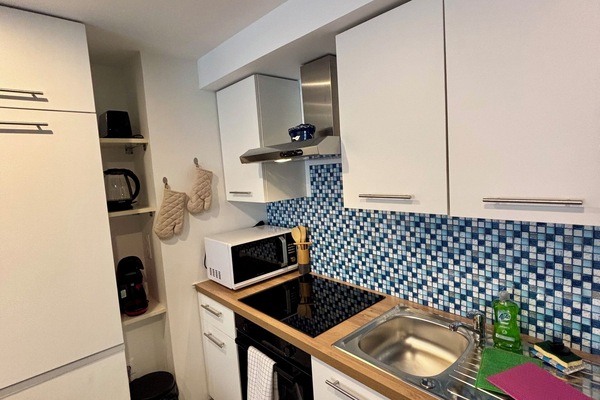 Een magnetron, een oven, een kookplaat