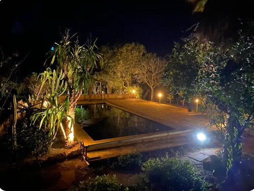 Typical villa with pool