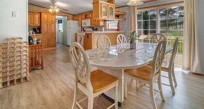 Nature-filled escape near Seneca Falls—sleep 8, explore wineries, and unwind in total comfort.