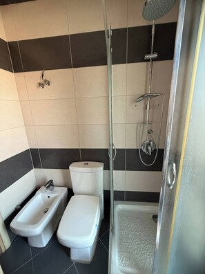 Apartment, 1 Bedroom, Smoking, City View | Bathroom - Stunning Seaview 10s Beach AC Fast Wifi (Durrës)