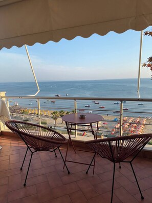 Apartment, 1 Bedroom, Smoking, City View | Balcony - Stunning Seaview 10s Beach AC Fast Wifi (Durrës)