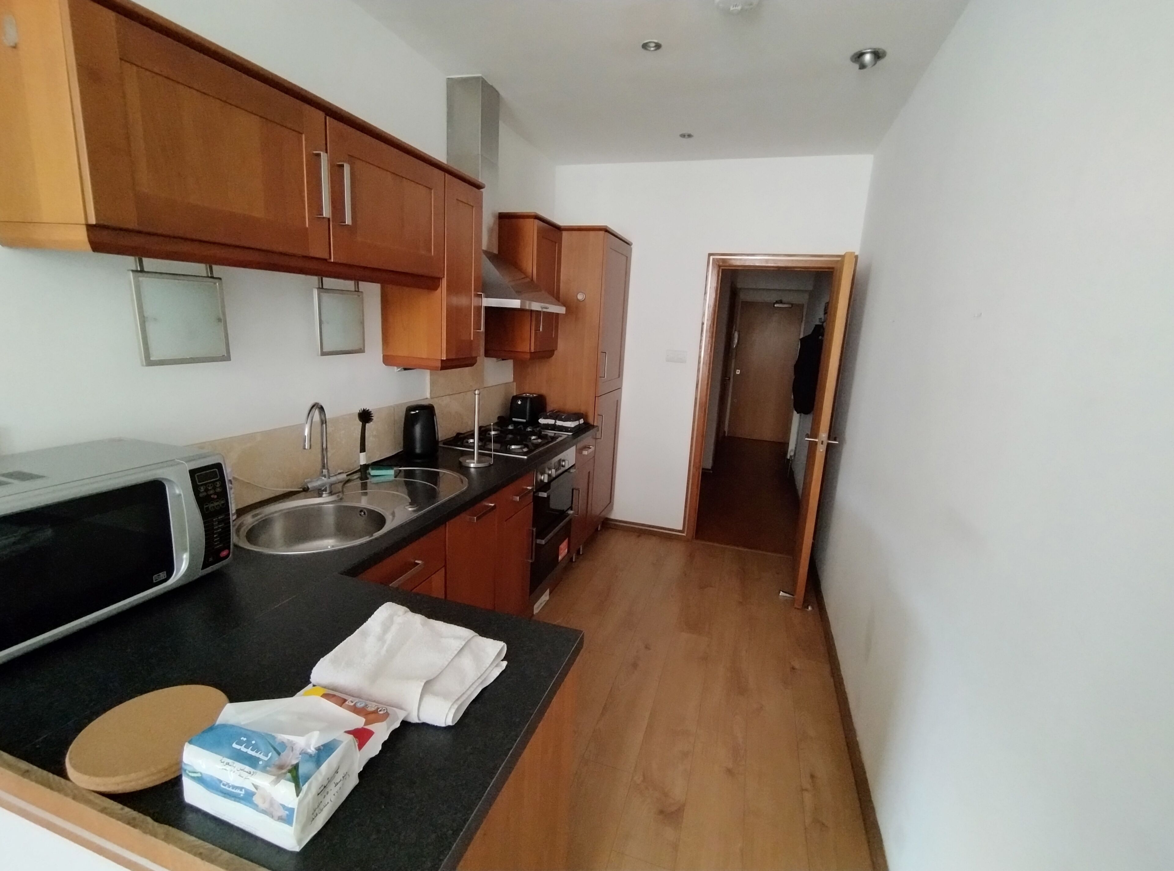 Microondas, horno, parrilla de estufa y lavavajillas 