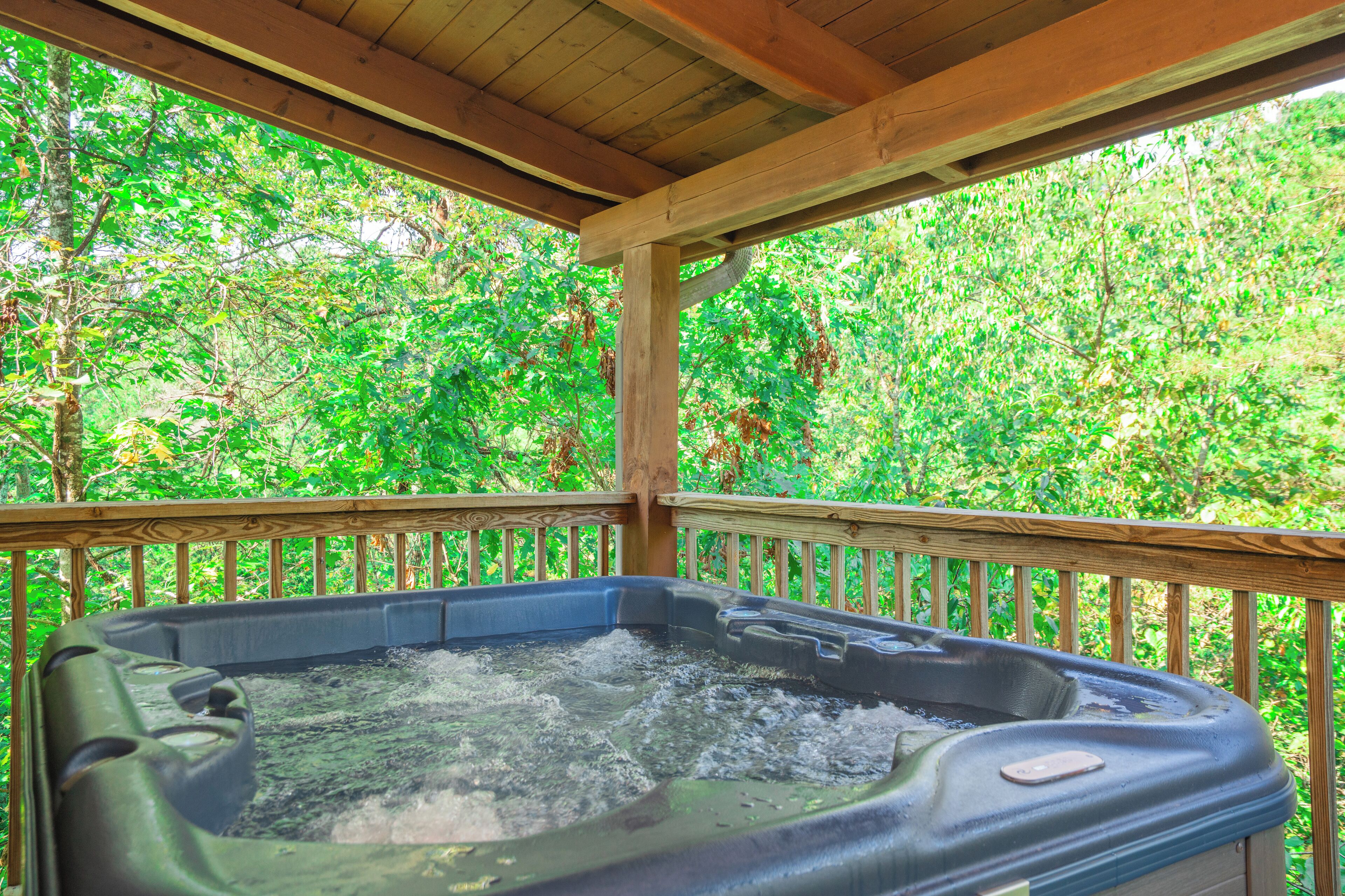 Bain à remous extérieur