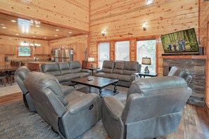 Fernseher, Kamin, Videospiele