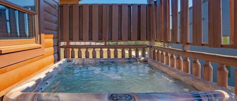 مغطس سبا خارجي