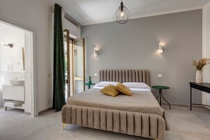 Suite con vasca idromassaggio 205 | Camas com colchões de espuma com sistema de memória, cortinas blackout