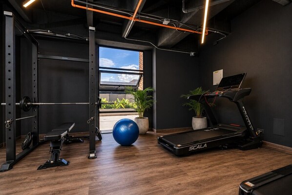 Fitnessbereich