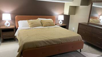1 chambre, fer et planche Ă repasser, Wi-Fi, draps fournis