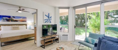 1 Schlafzimmer, Reisekinderbett, kostenloses WLAN, Bettwäsche