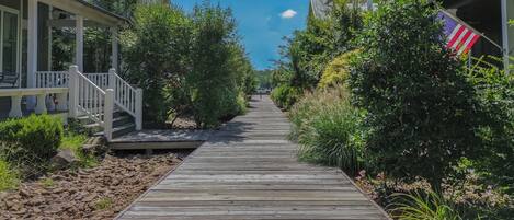 Enceinte de l’hébergement