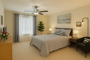 3 室のベッドルーム、アイロン / アイロン台、WiFi (無料)、ベッドシーツ