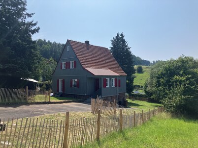 Beautiful country house in the Rhön with a large garden