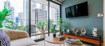 พร้อม แสงส่องสว่าง 1 ห้องนอน พร้อม ระเบียงส่ว��นตัว ใน ซานฟรานซิสโก