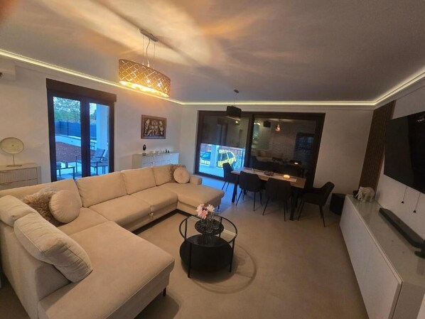 Área de sala de estar