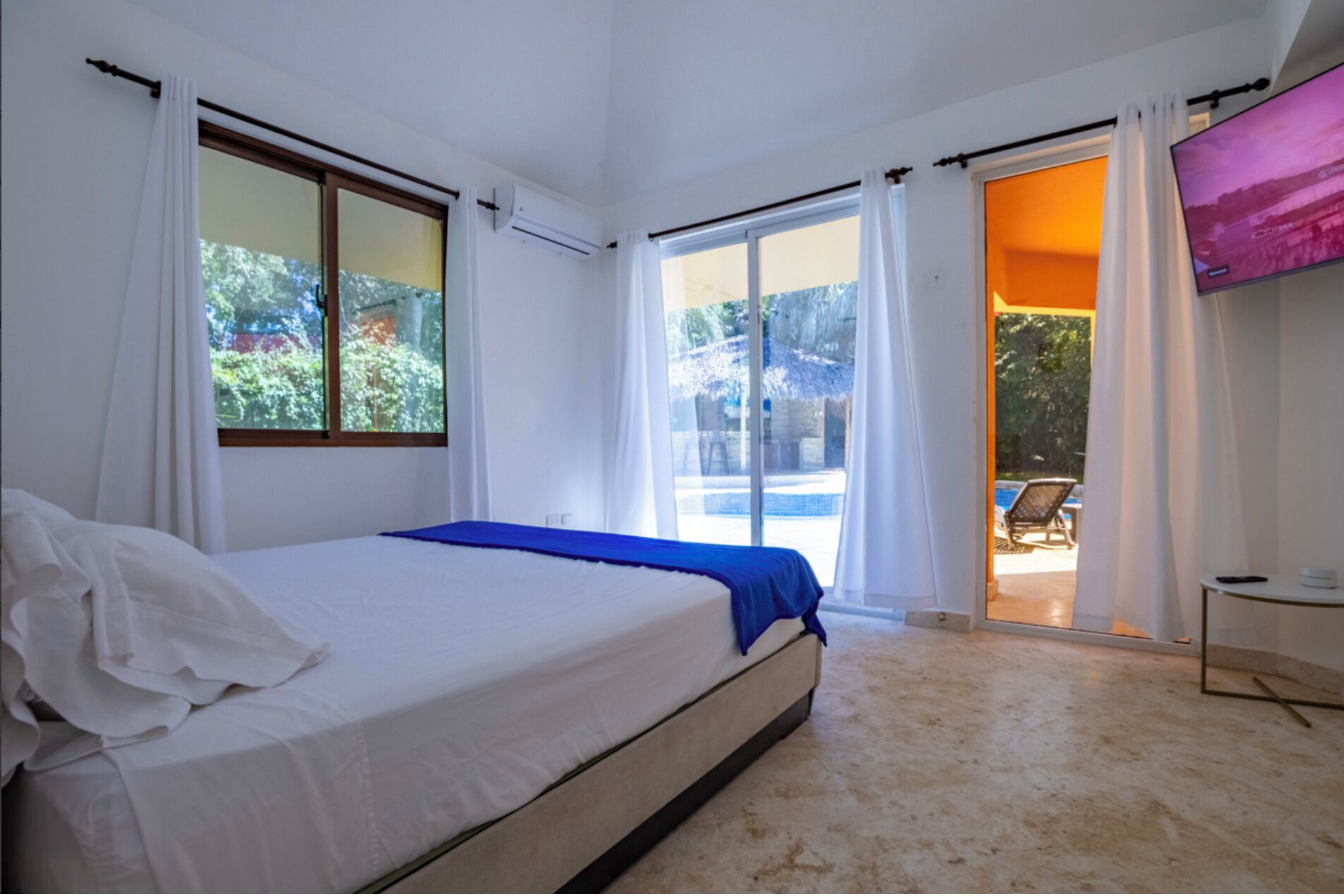 2 bedrooms, WiFi, bed sheets, wheelchair access