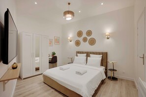 Appartamento | 3 camere, postazione laptop, ferro/asse da stiro, lenzuola