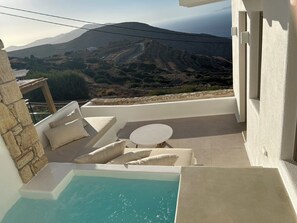 Suíte executiva | Terraço/pátio