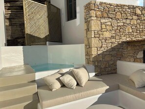 Suite ejecutiva | Terraza o patio
