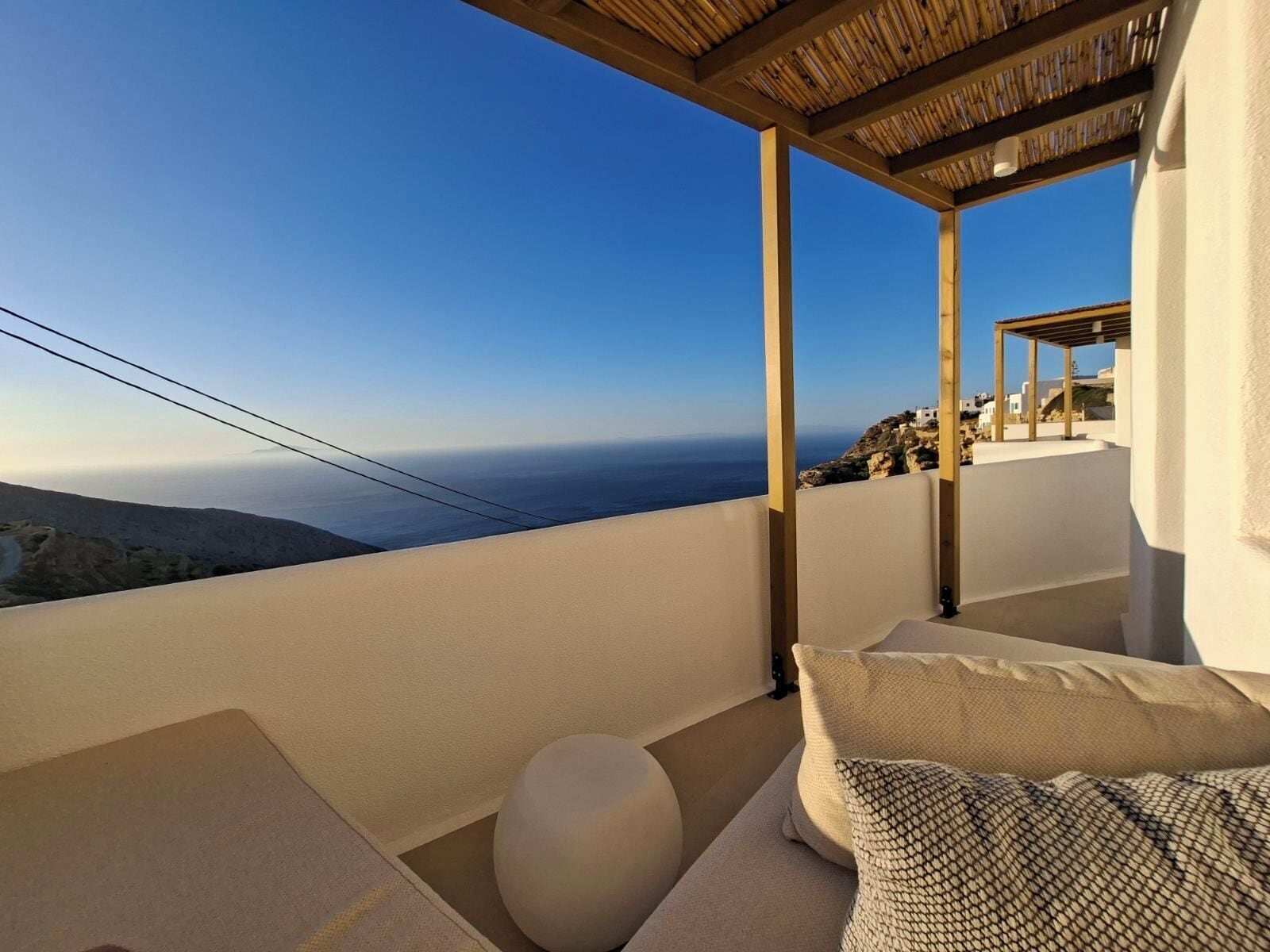 Deluxe Studio Suite, Sea View | Terrace/patio