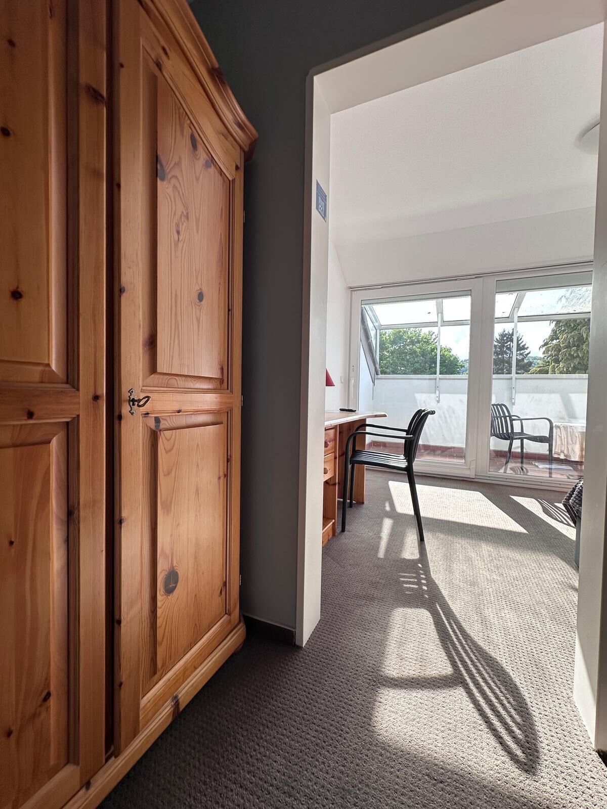 Basic Single Room, Balcony, Garden View | Desk, free WiFi