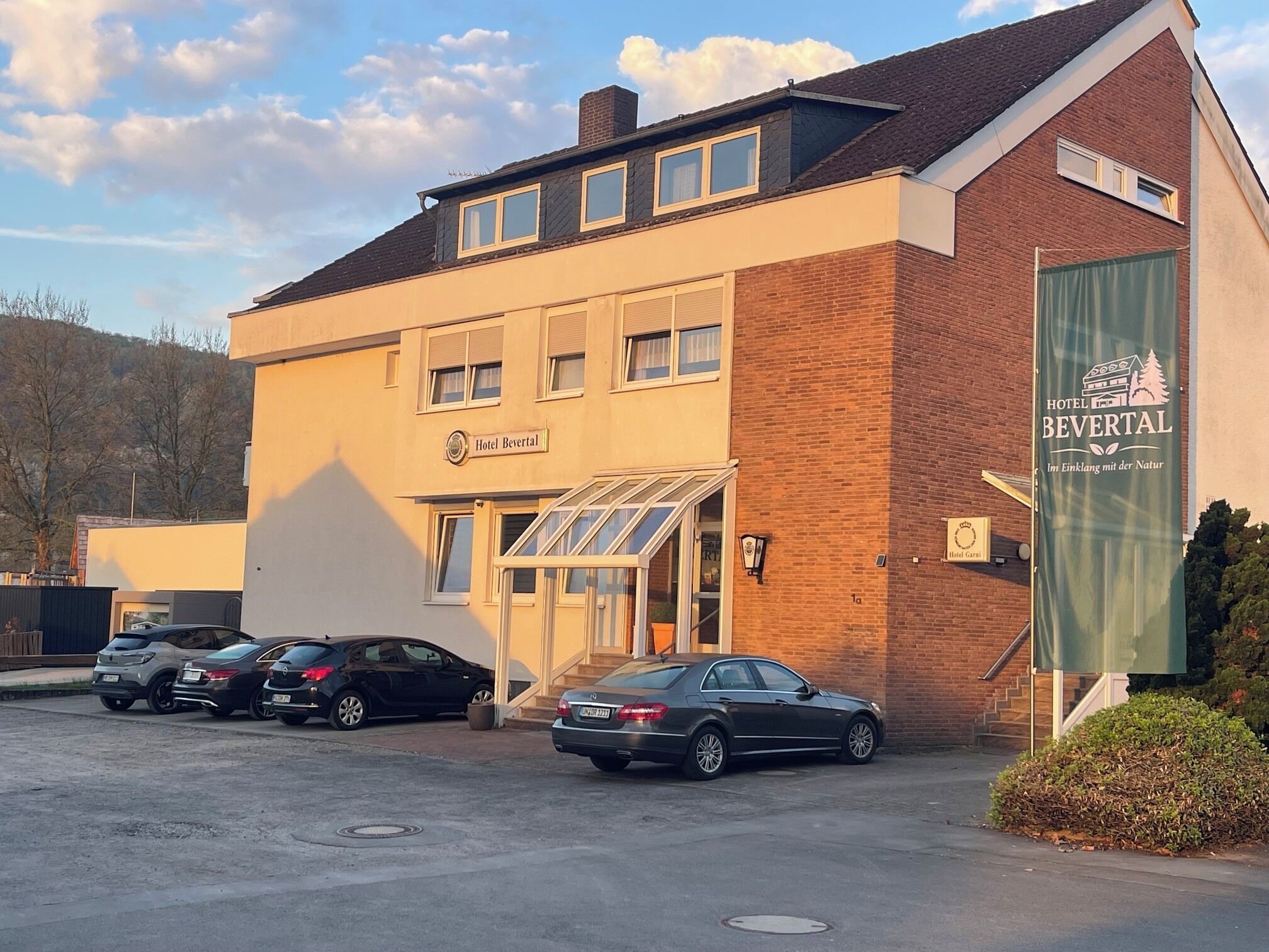 Fassade der Unterkunft