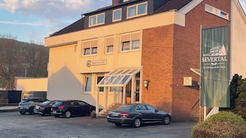 Fassade der Unterkunft