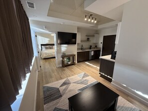 1 bedroom, iron/ironing board, free WiFi, bed sheets - 1 - Serenity Suite - 1 - Reese Tower (Tulsa)