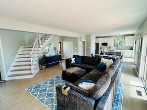 TV connectée, cheminée