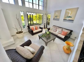 Área de sala de estar